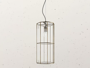 RILEGATO MEDINA DPE - LED brass pendant lamp _ Il Fanale